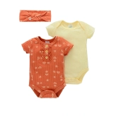 Cotton Blend Infant Onesies